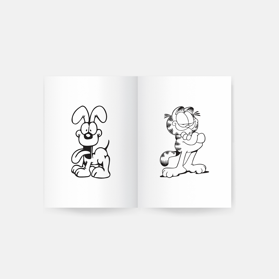 Garfield Boyama Kitabı 2
