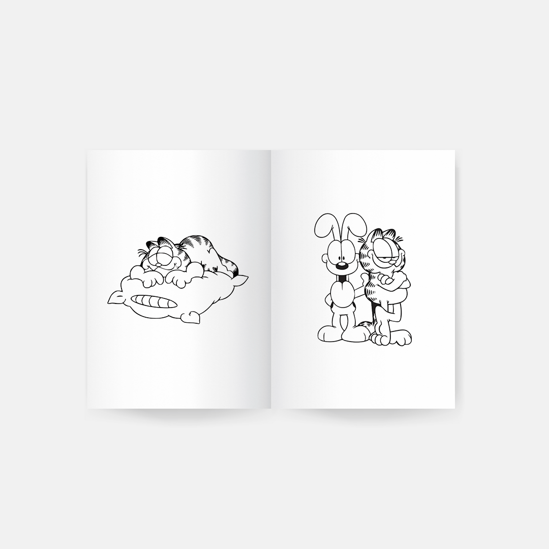 Garfield Boyama Kitabı 2'li Set