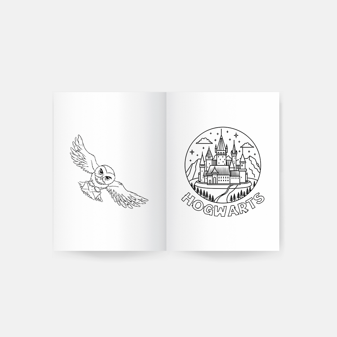 Harry Potter Boyama Kitabı 2