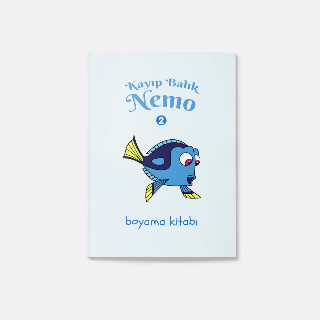 Kayıp Balık Nemo Boyama Kitabı 2