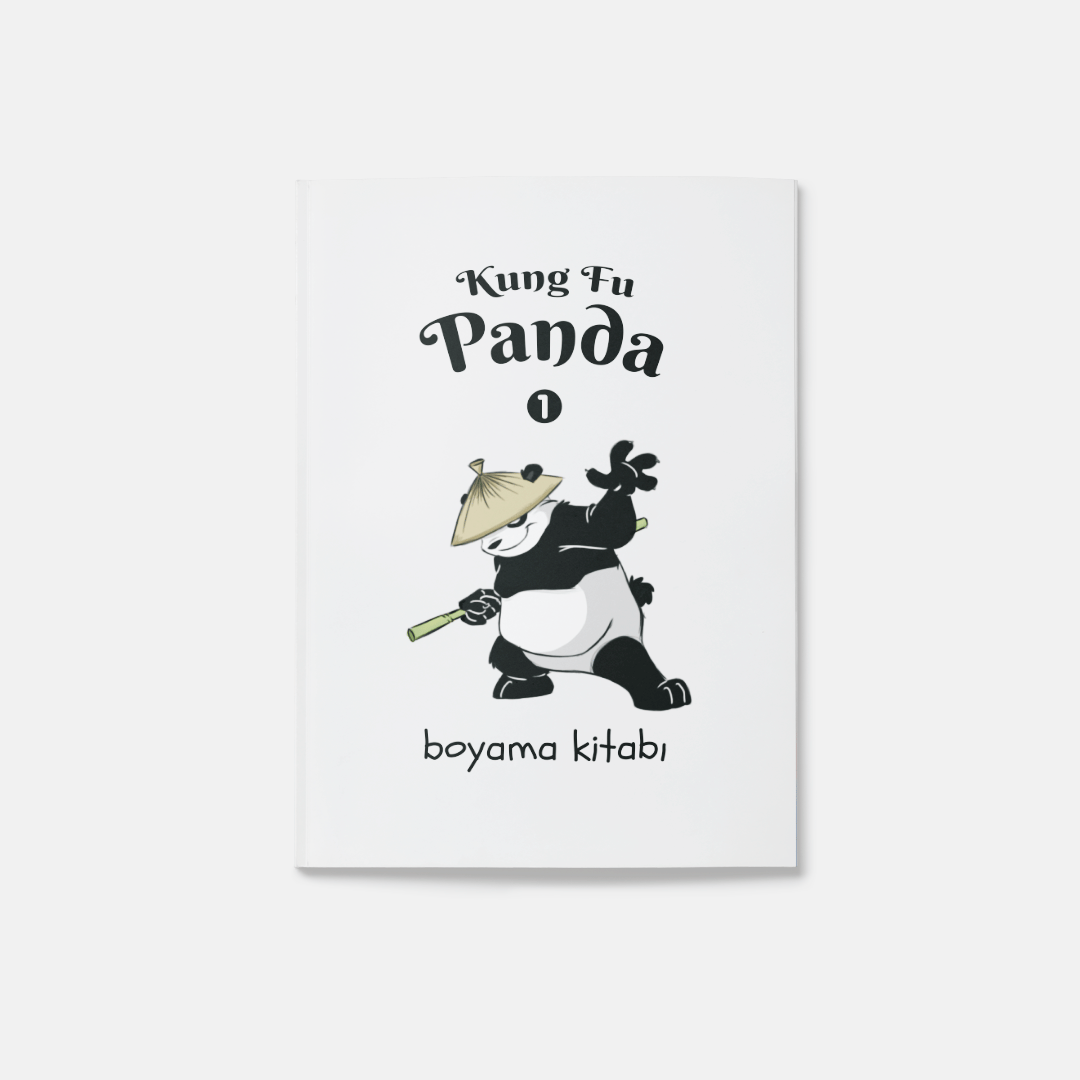 Kung Fu Panda Boyama Kitabı 1