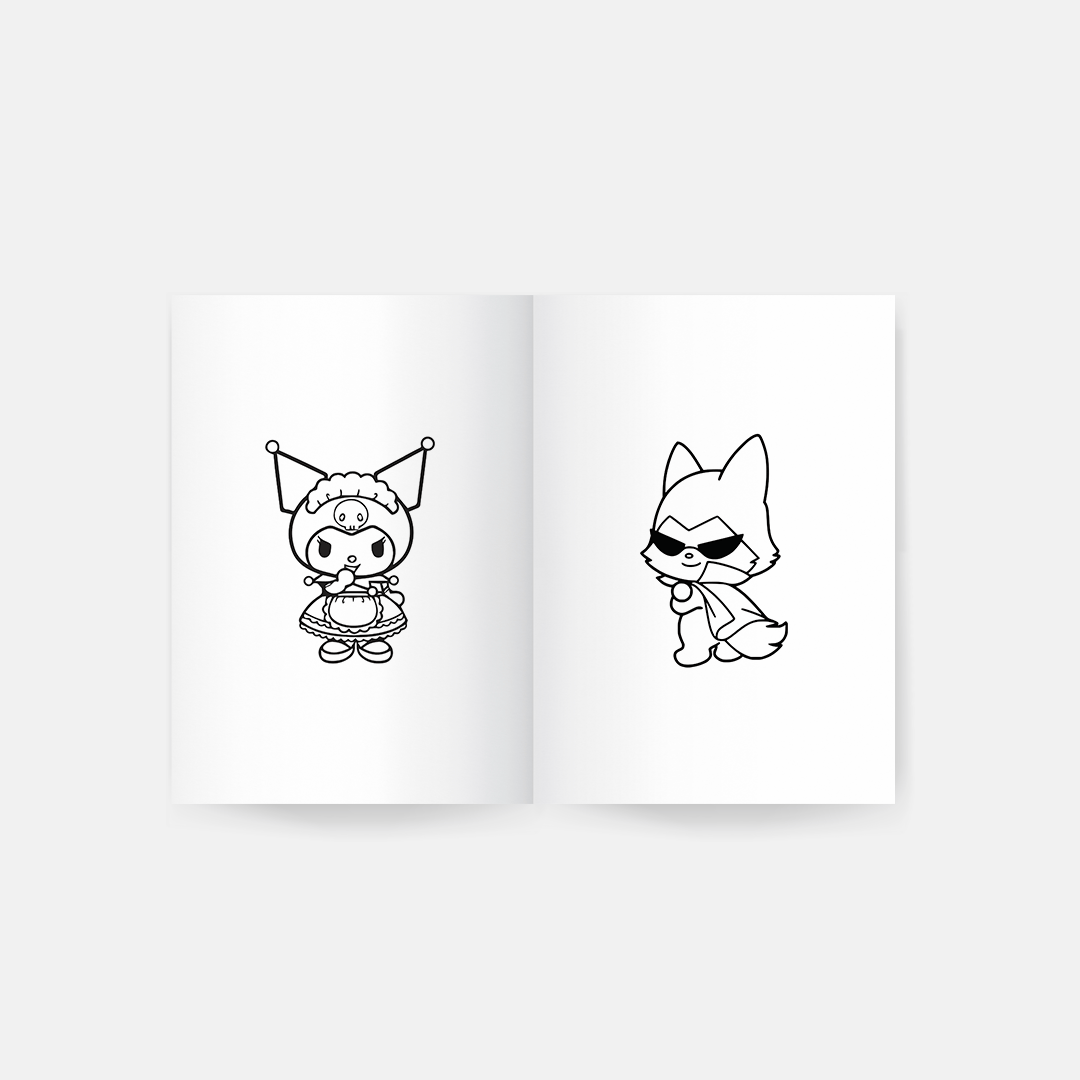 Kuromi 2 Boyama Kitabı 1