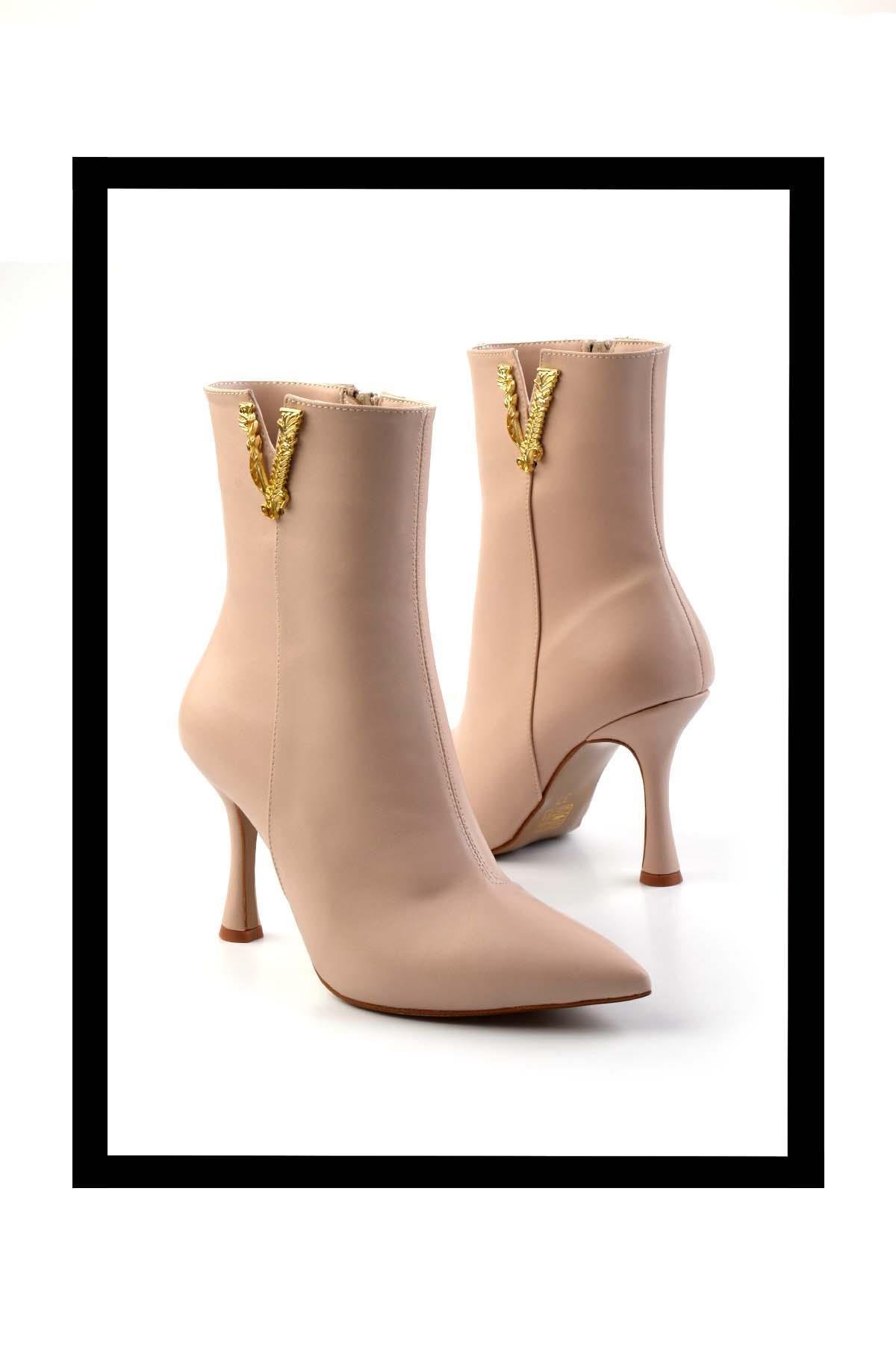 Bej  Kadın Bot & Bootie K02227175609