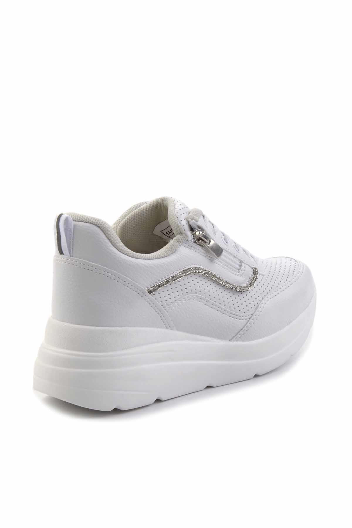 Beyaz  Kadın Sneaker K01027020709