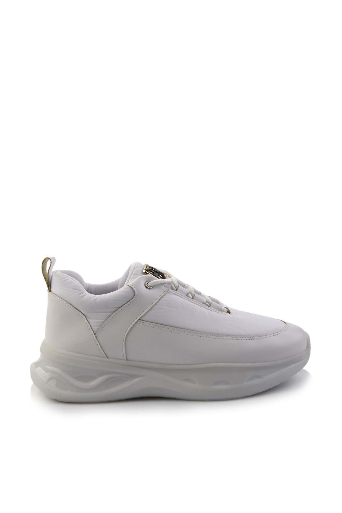 Beyaz  Kadın Sneaker K01228202009