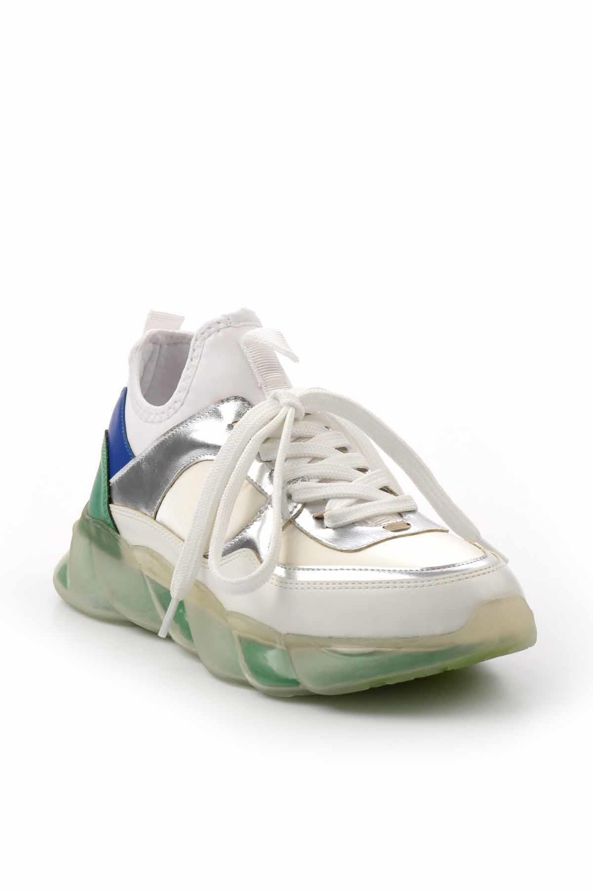 Beyaz  Kadın Sneaker K01791071709