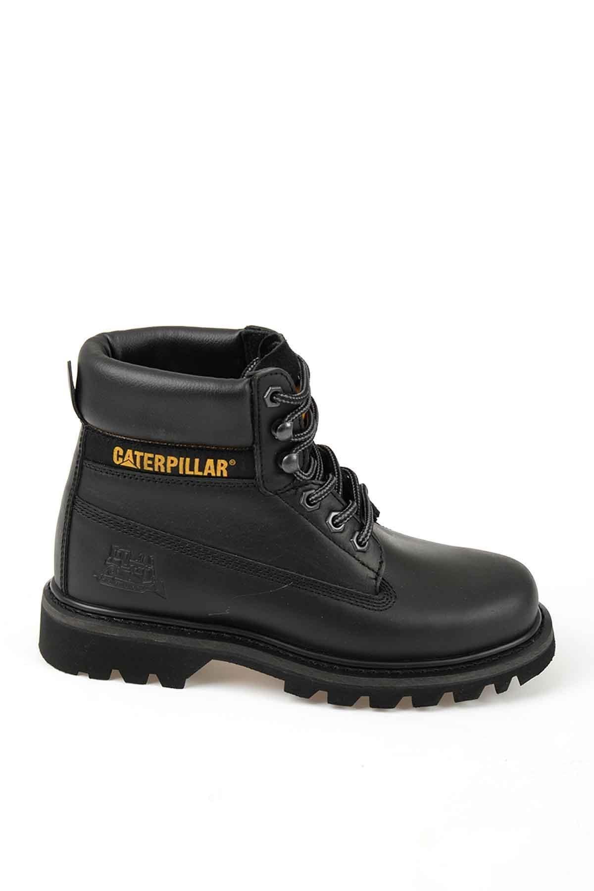 Black Hakiki Deri Kadın Bot & Bootie CAT0111000103