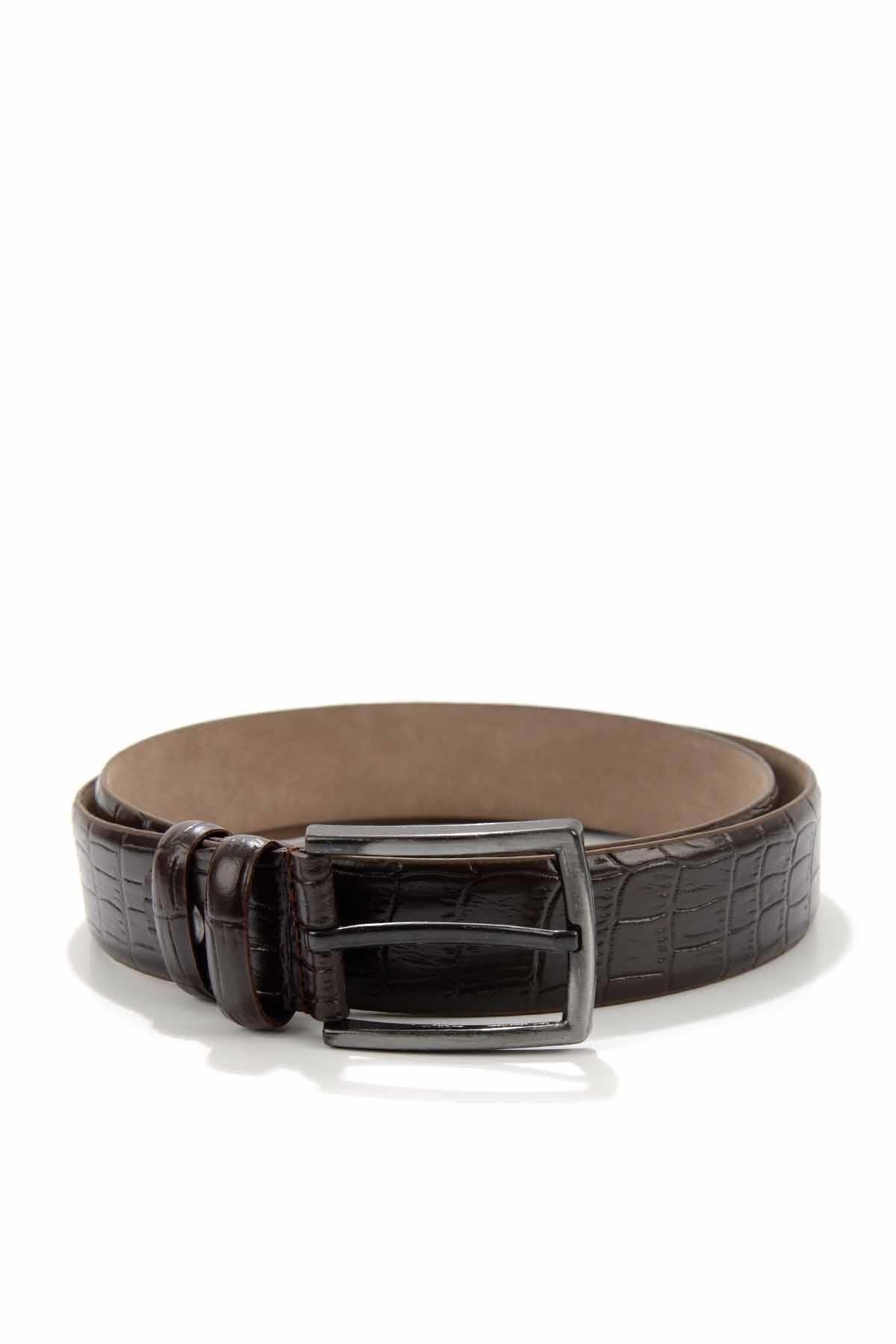 Kahve Leather Erkek Kemer U08657110011
