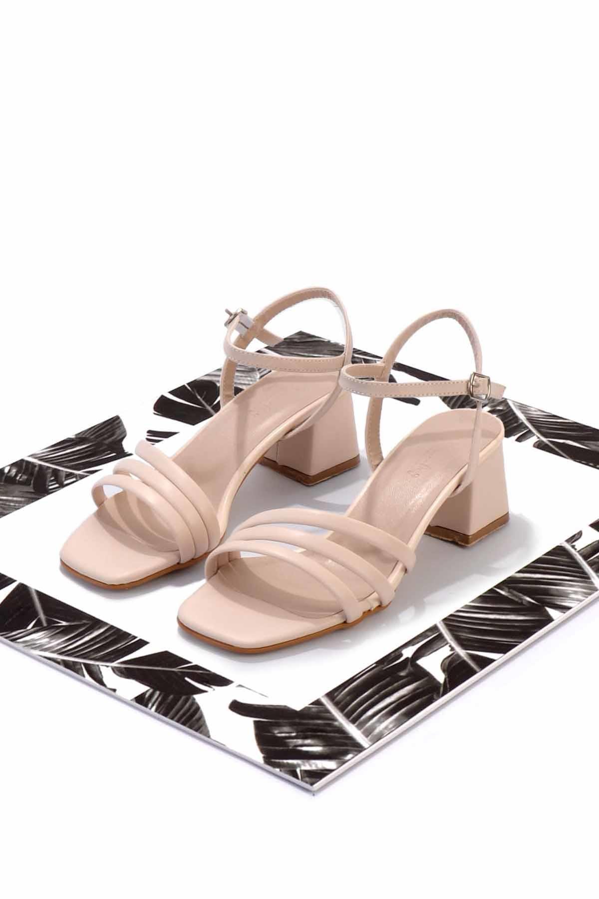 Nude  Kadın Sandalet K05994070909