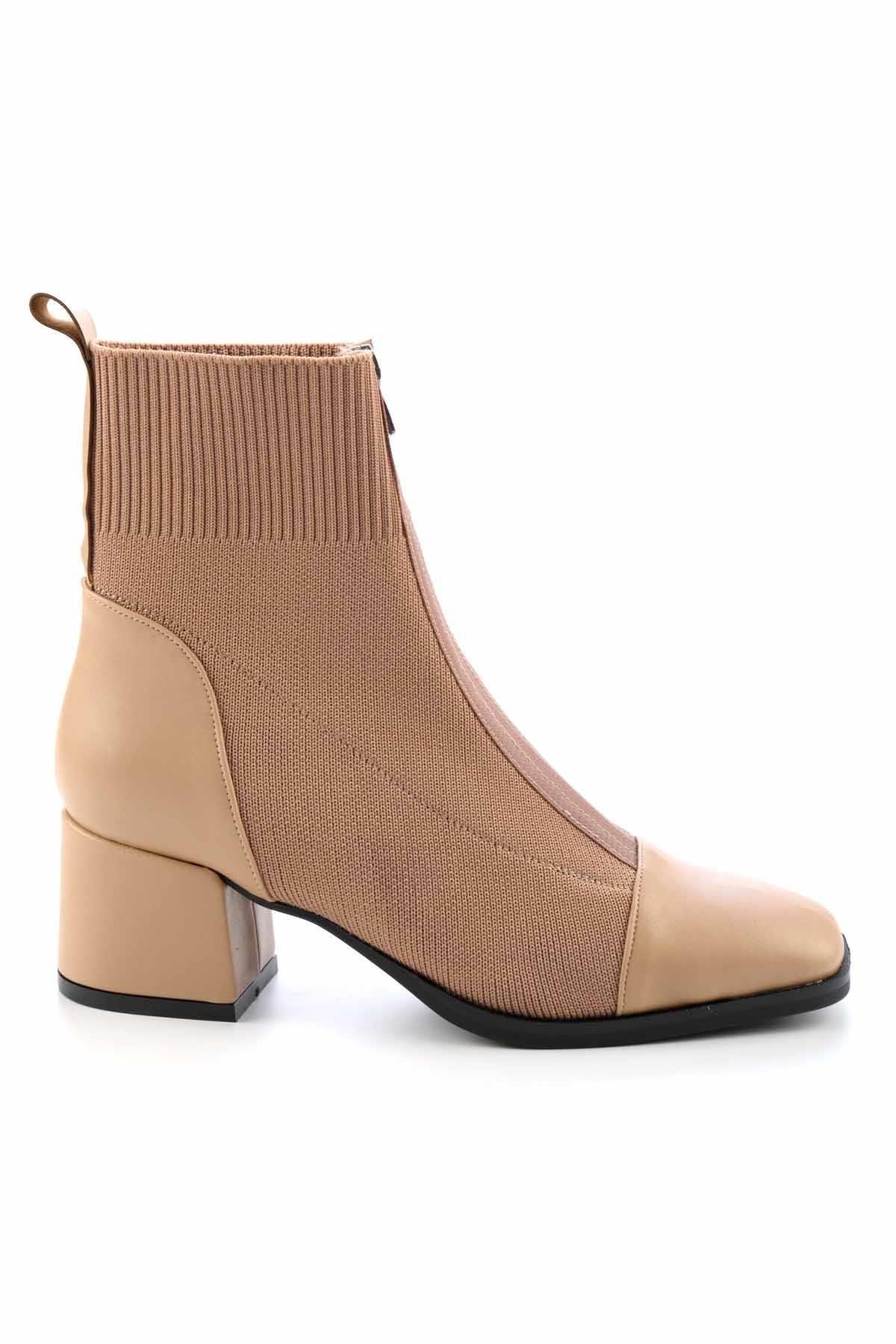 Nude Triko  Kadın Bot & Bootie K02687080082