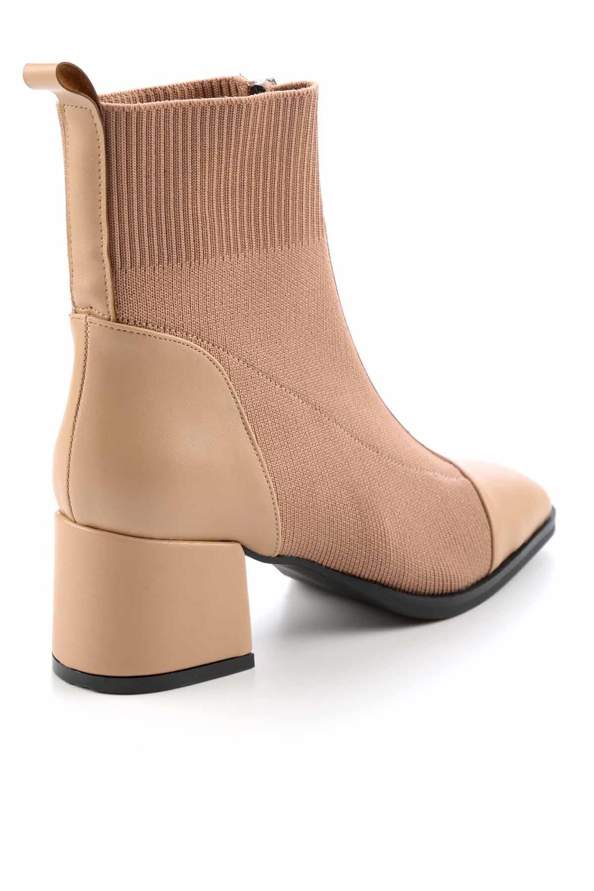 Nude Triko  Kadın Bot & Bootie K02687080082