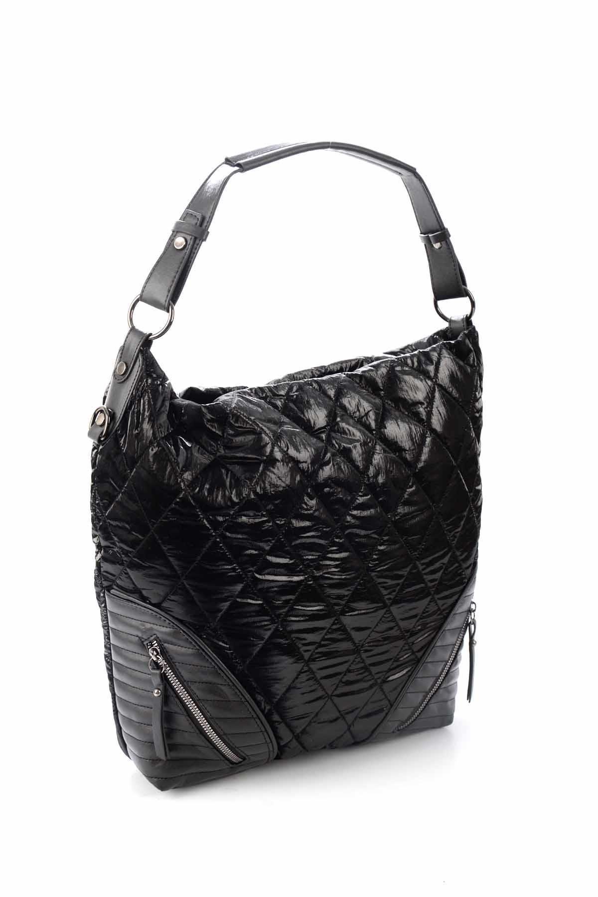 Siyah Anorak  Kadın Postacı Çanta C06960200185