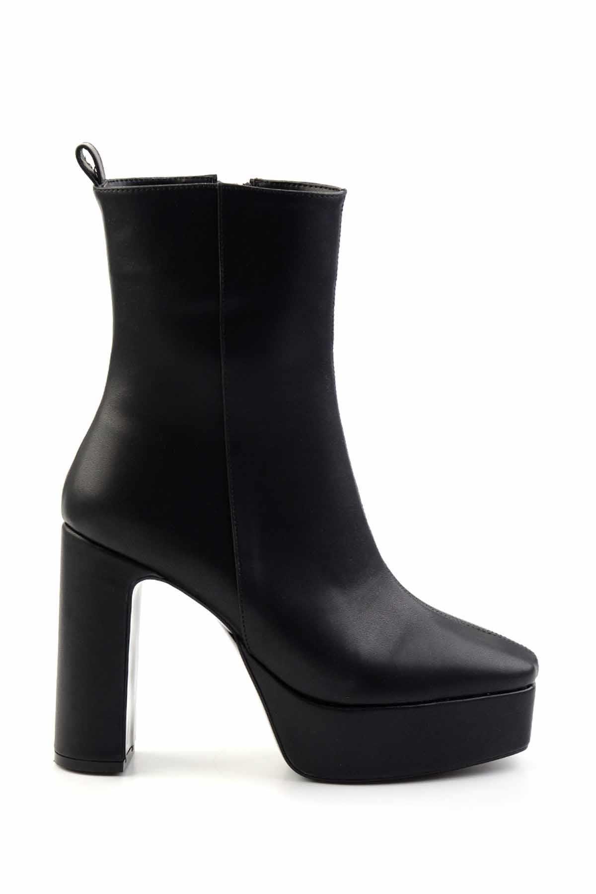 Siyah  Kadın Bot & Bootie K02227175509