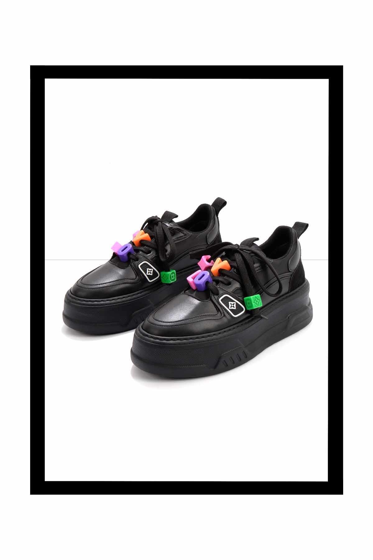Siyah  Kadın Sneaker K01791222209