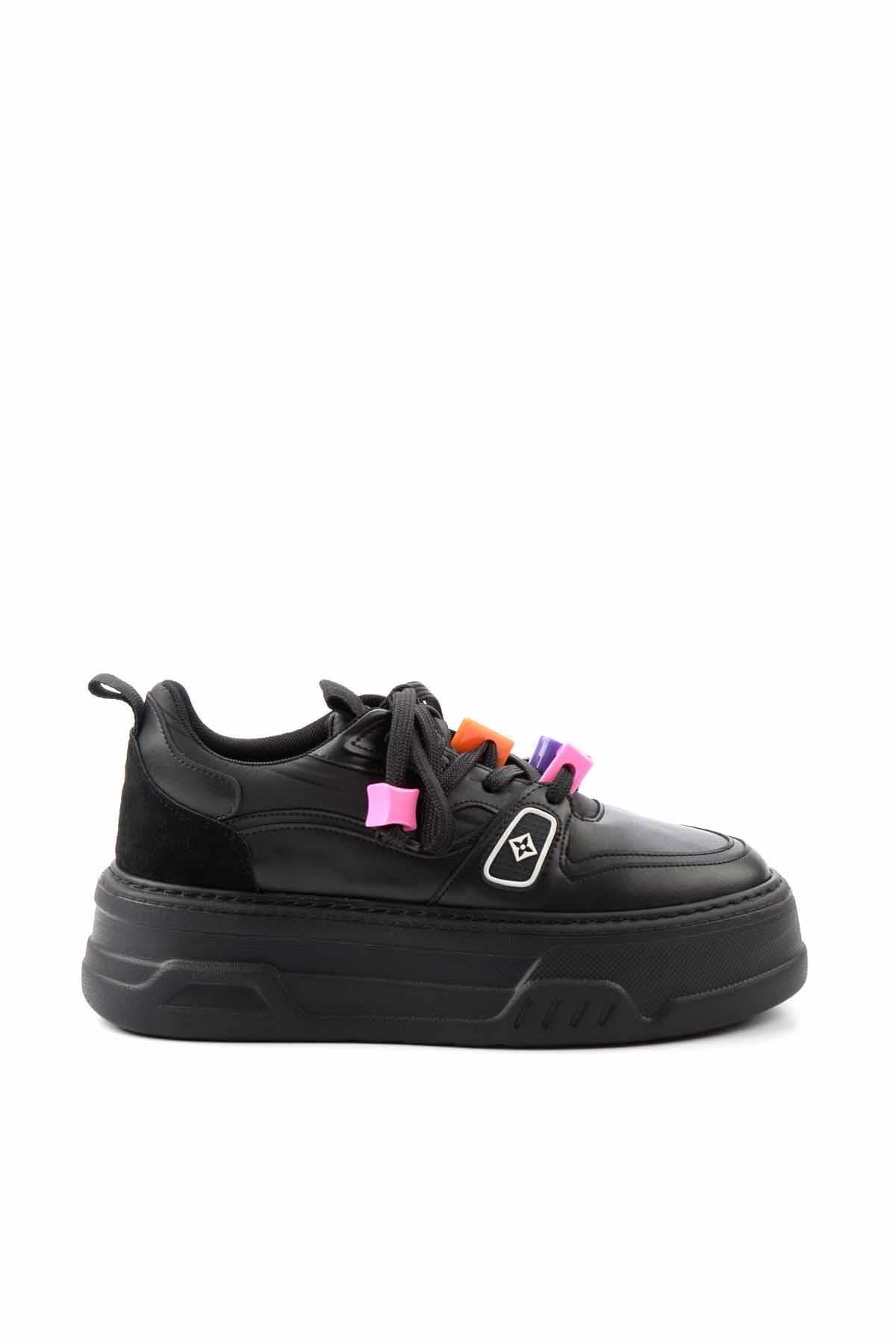 Siyah  Kadın Sneaker K01791222209