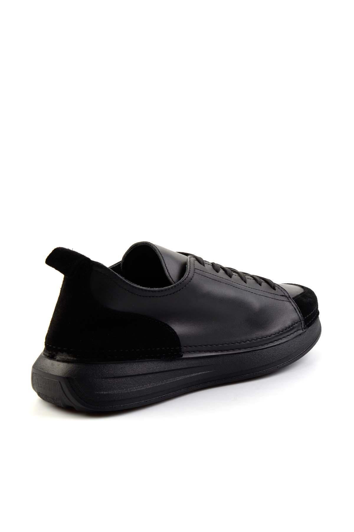 Siyah Leather Erkek Casual Ayakkabı E01863917003