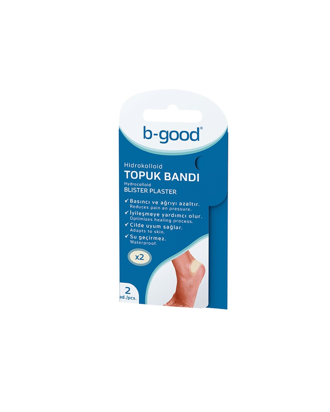 B-GOOD Topuk Bandı 2'li 1 Paket