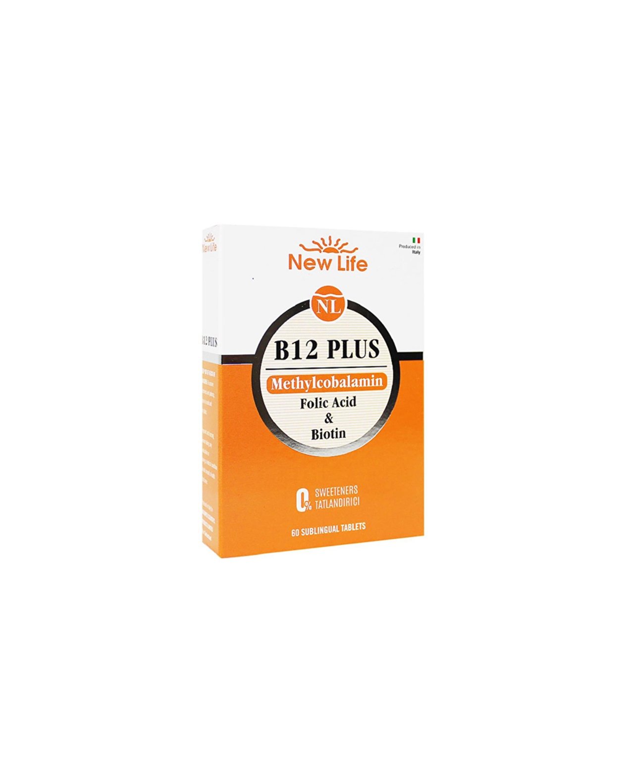 New Life B12 Plus 60 Dilaltı tablet