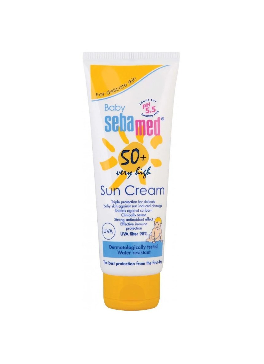 seba med baby hassas ve güneşe duyarlı ciltler için suya dayanıklı 75 ml