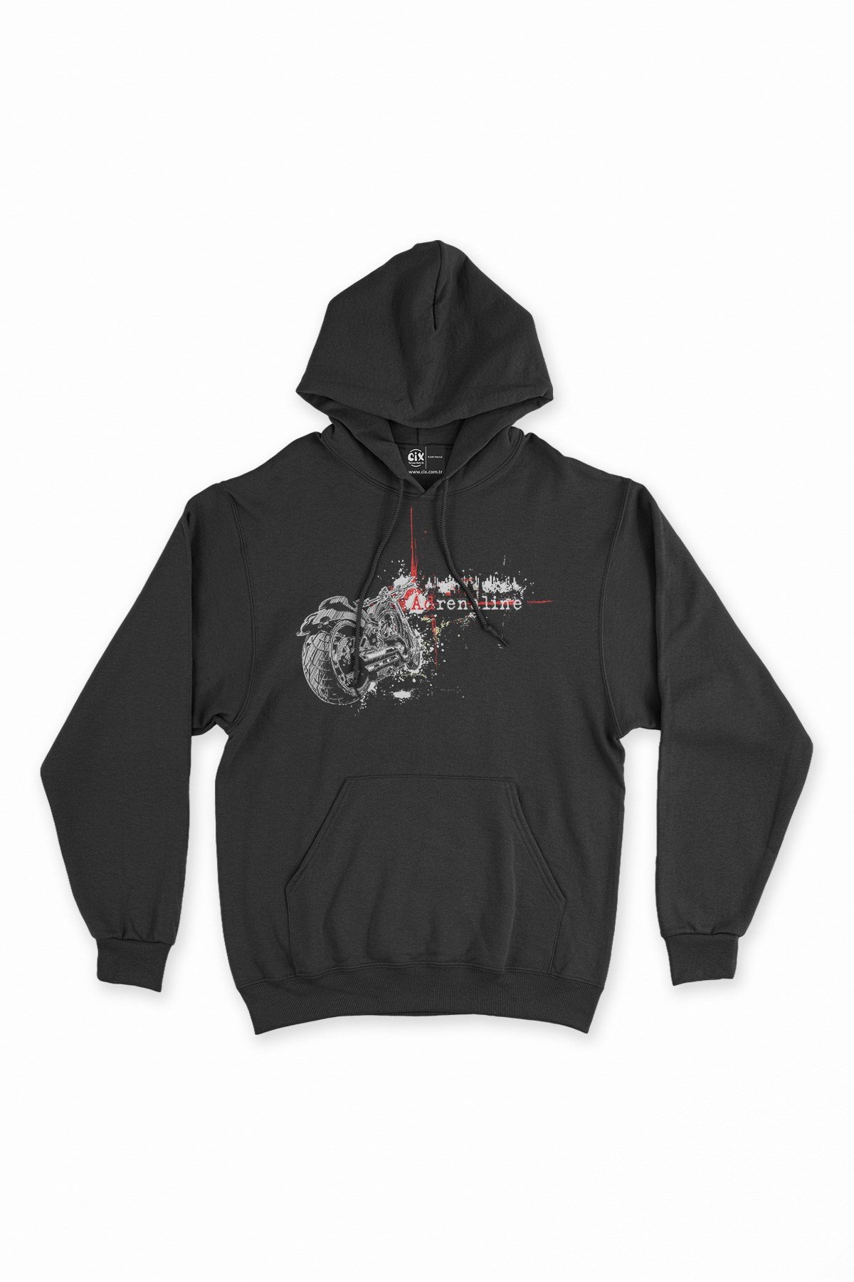 Adrenaline Motor Sport Kapşonlu Sweatshirt Hoodie