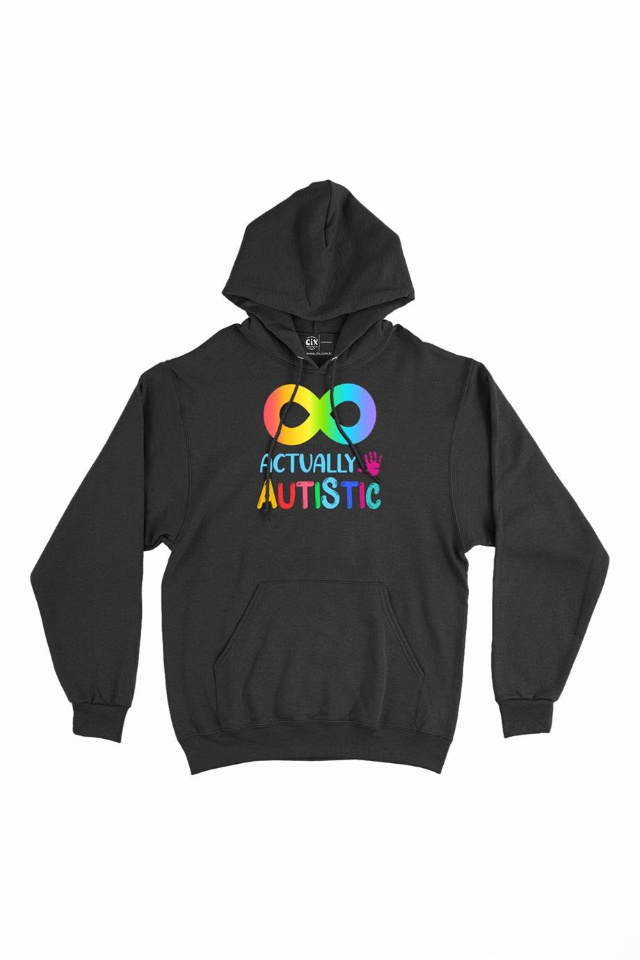 Autistic Otizm Kapşonlu Sweatshirt Hoodie Autistic Otizm Kapşonlu Sweatshirt Hoodie - Ücretsiz Kargo