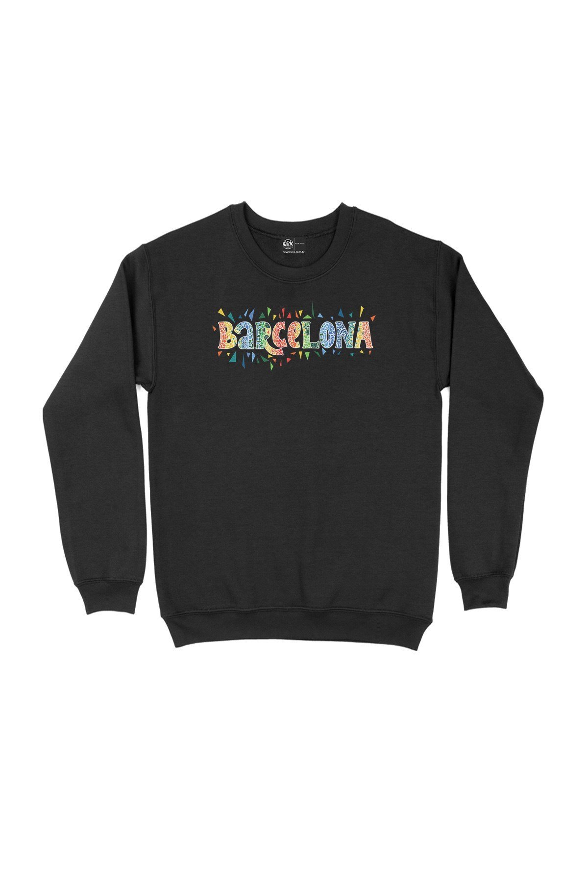 Barselona Siyah Sweatshirt