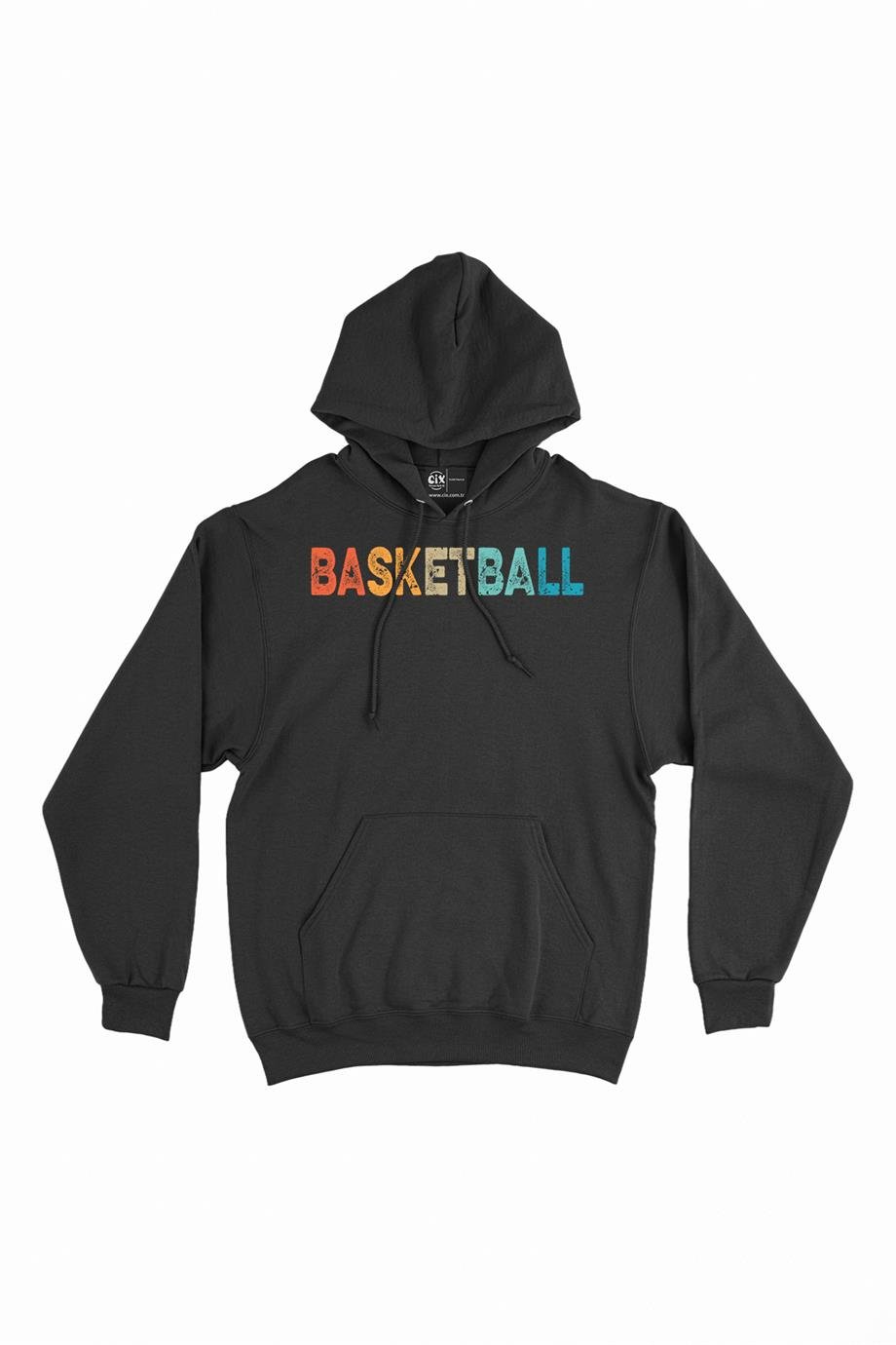 Basketbol Renkli Kapşonlu Sweatshirt Hoodie Basketbol Renkli Kapşonlu Sweatshirt Hoodie - Ücretsiz Kargo