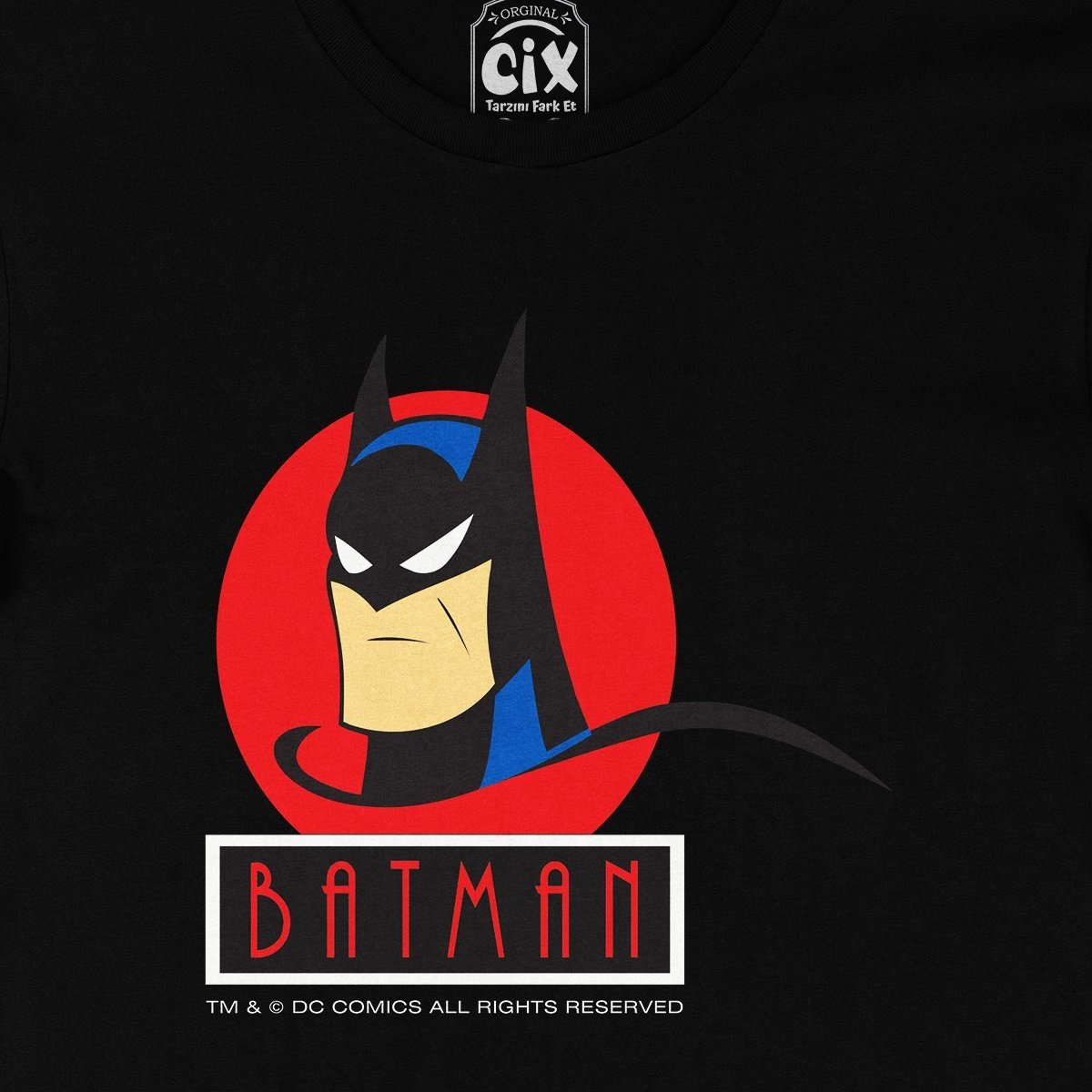 Batman Dc Comics Siyah Tişört