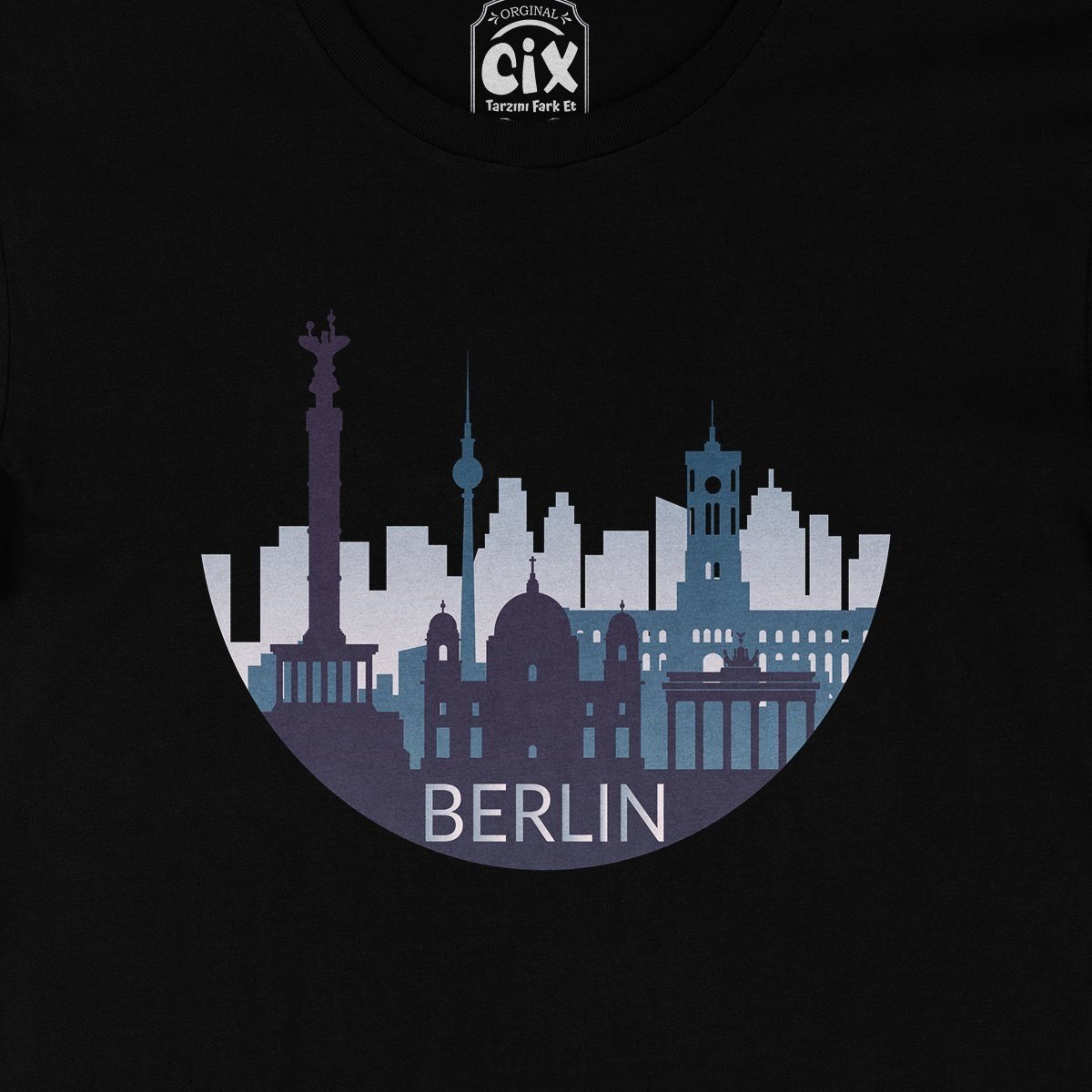 Berlin Siyah Tişört