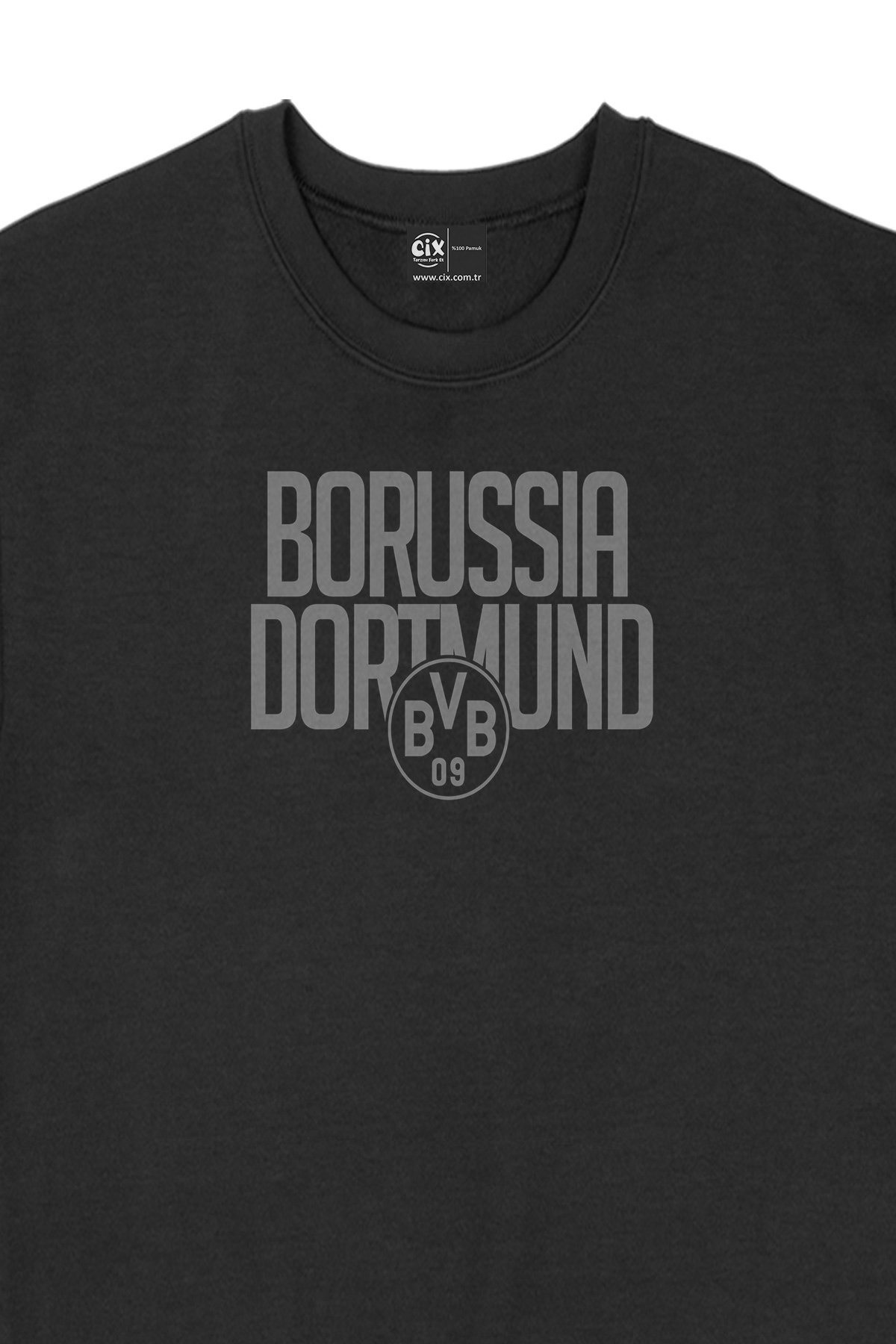Borussian Dortmund BVB Siyah Sweatshirt
