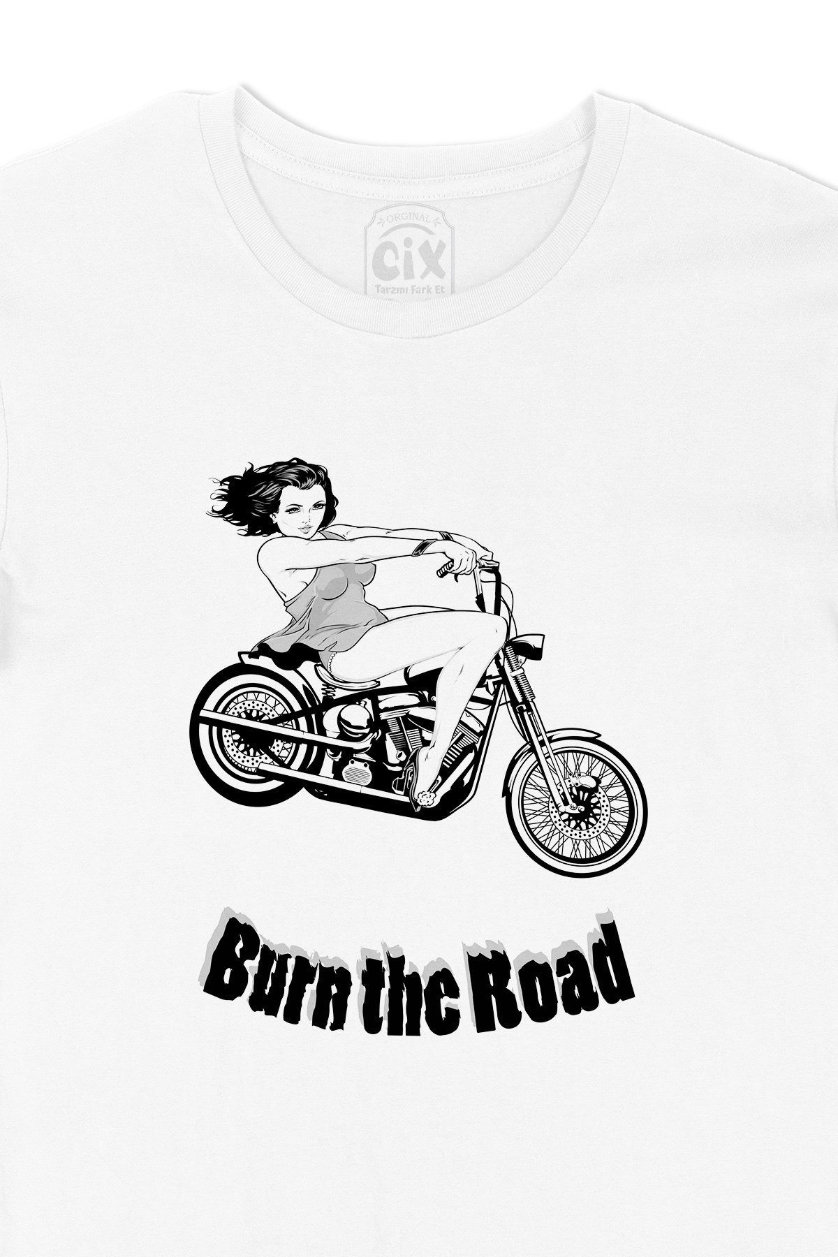 Burn The Road Motor Tişört