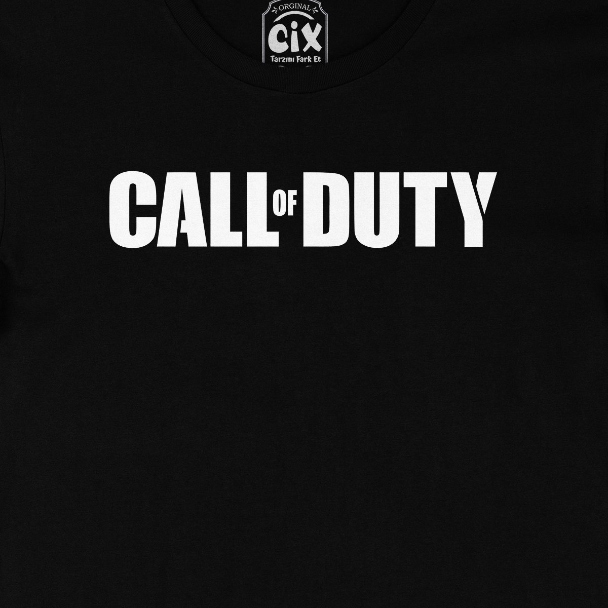 Call Of Duty Siyah Tişört