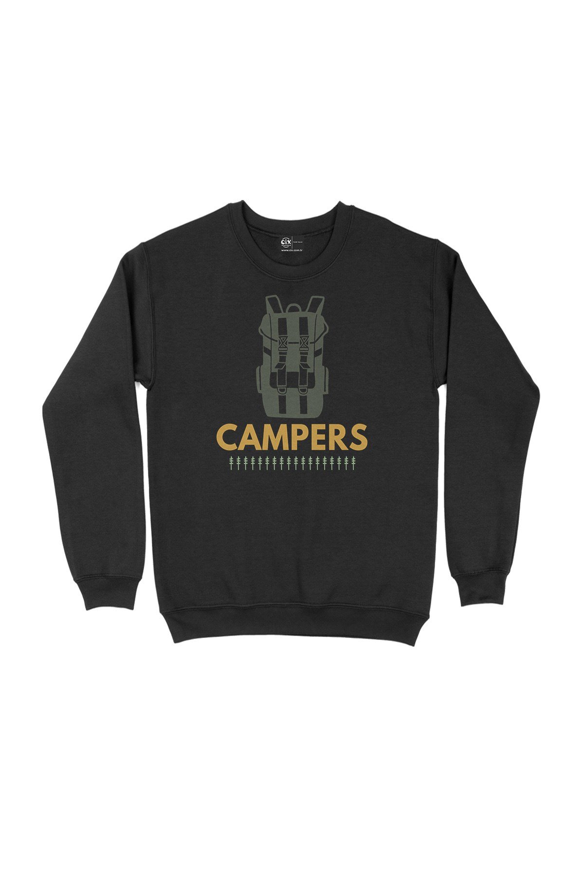 Campers Siyah Sweatshirt