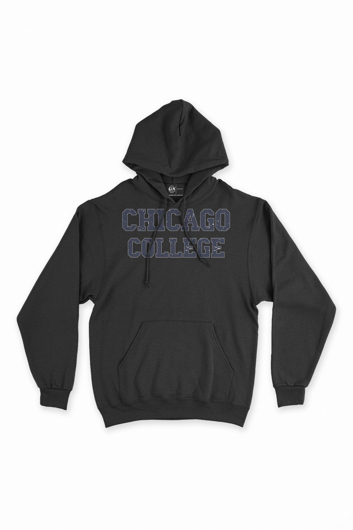 Chicago College Kapşonlu Sweatshirt Hoodie