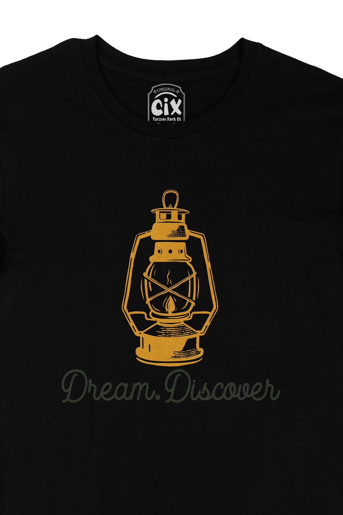 Dream Discover Siyah Tişört