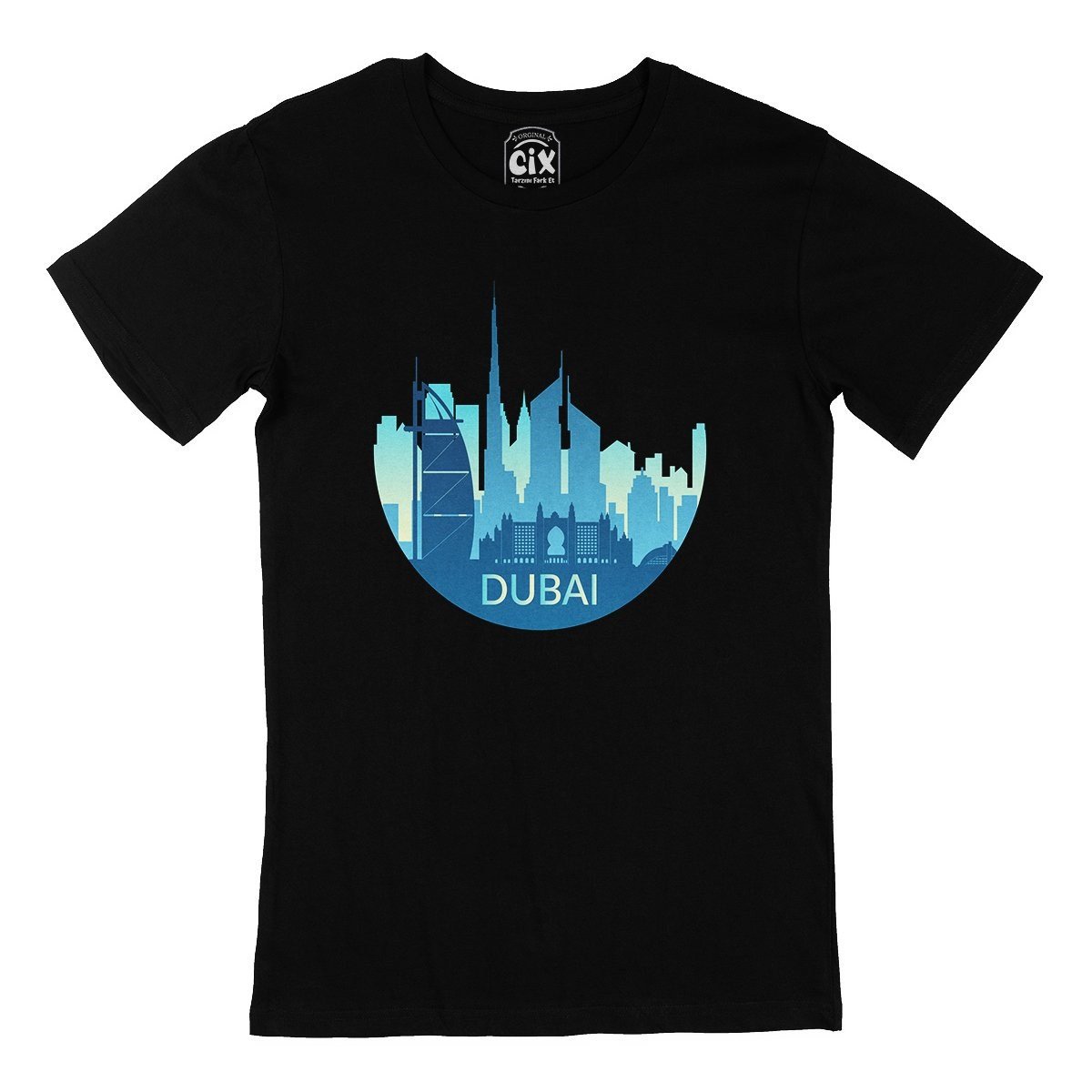 Dubai Siyah Tişört