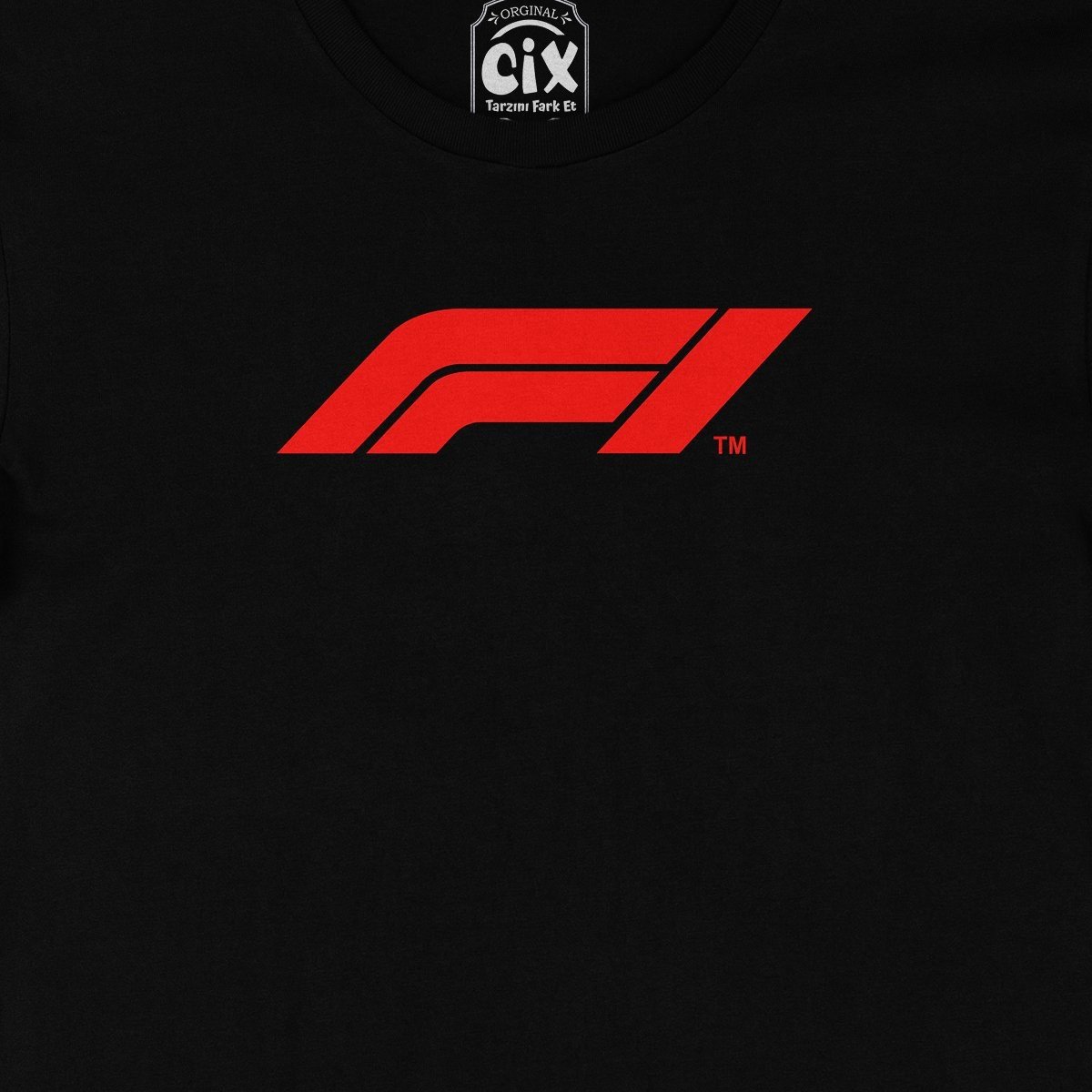 F1 Siyah Tişört