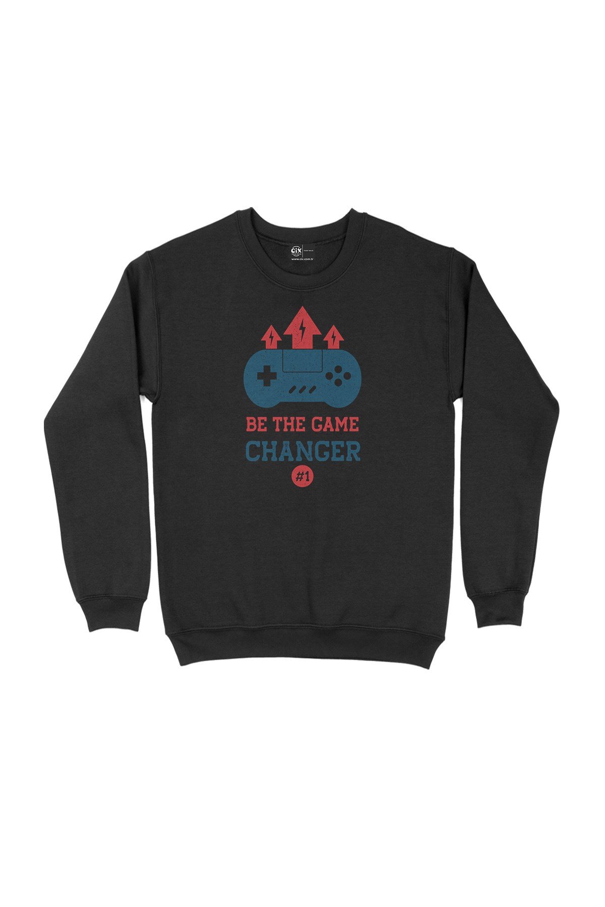Game Changer Siyah Sweatshirt
