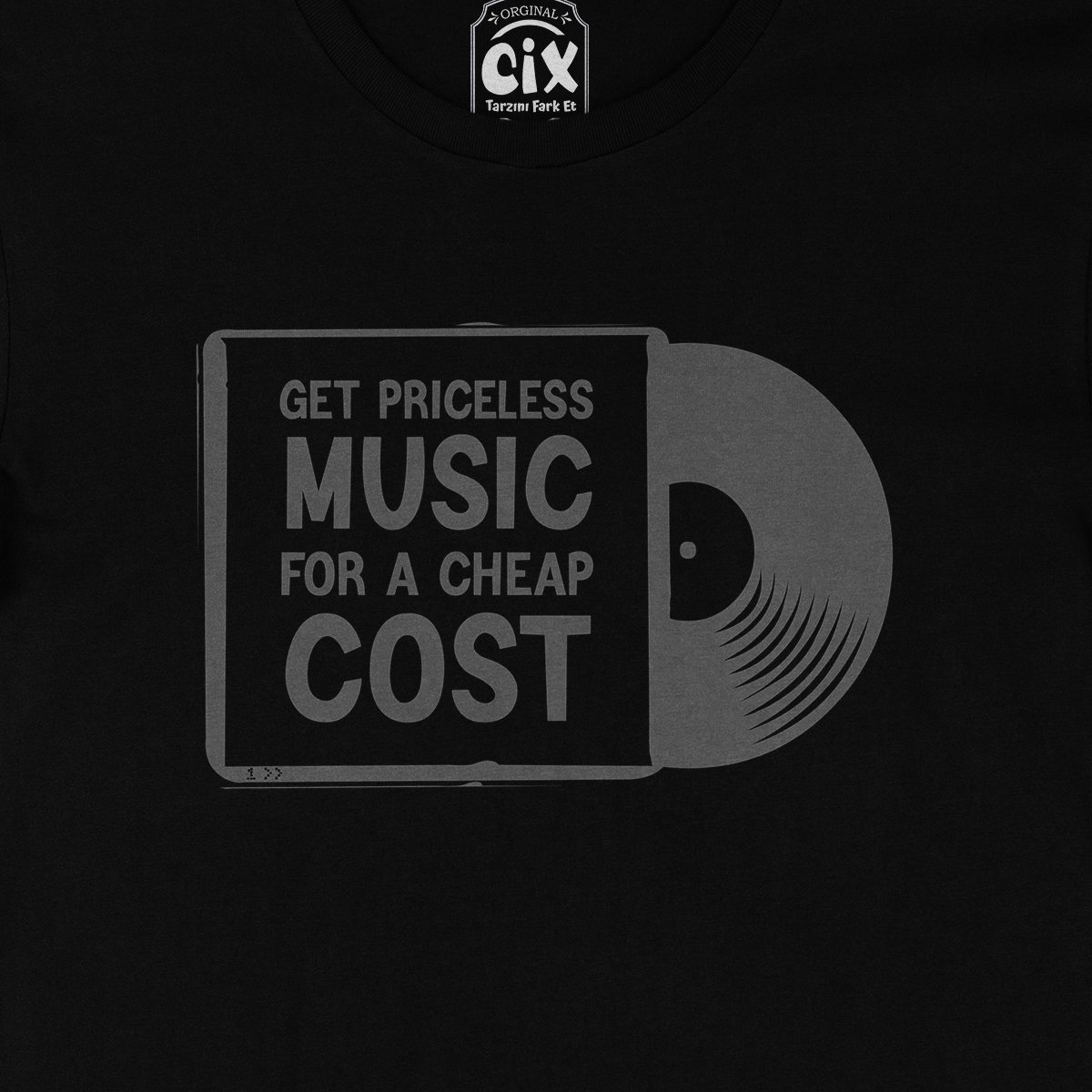 Get Priceless Music Siyah Tişört