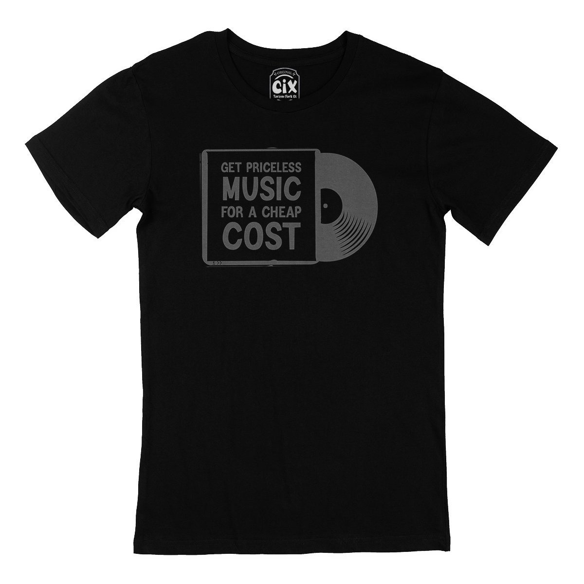 Get Priceless Music Siyah Tişört