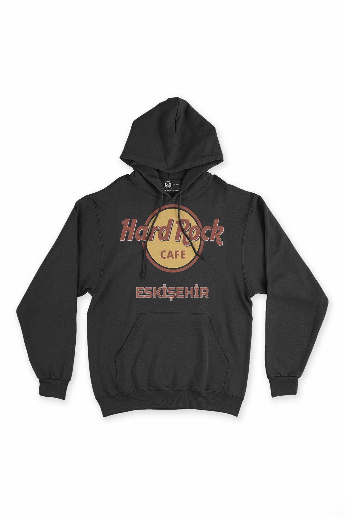 Hard Rock Cafe Eskişehir Siyah Sweatshirt Hoodie