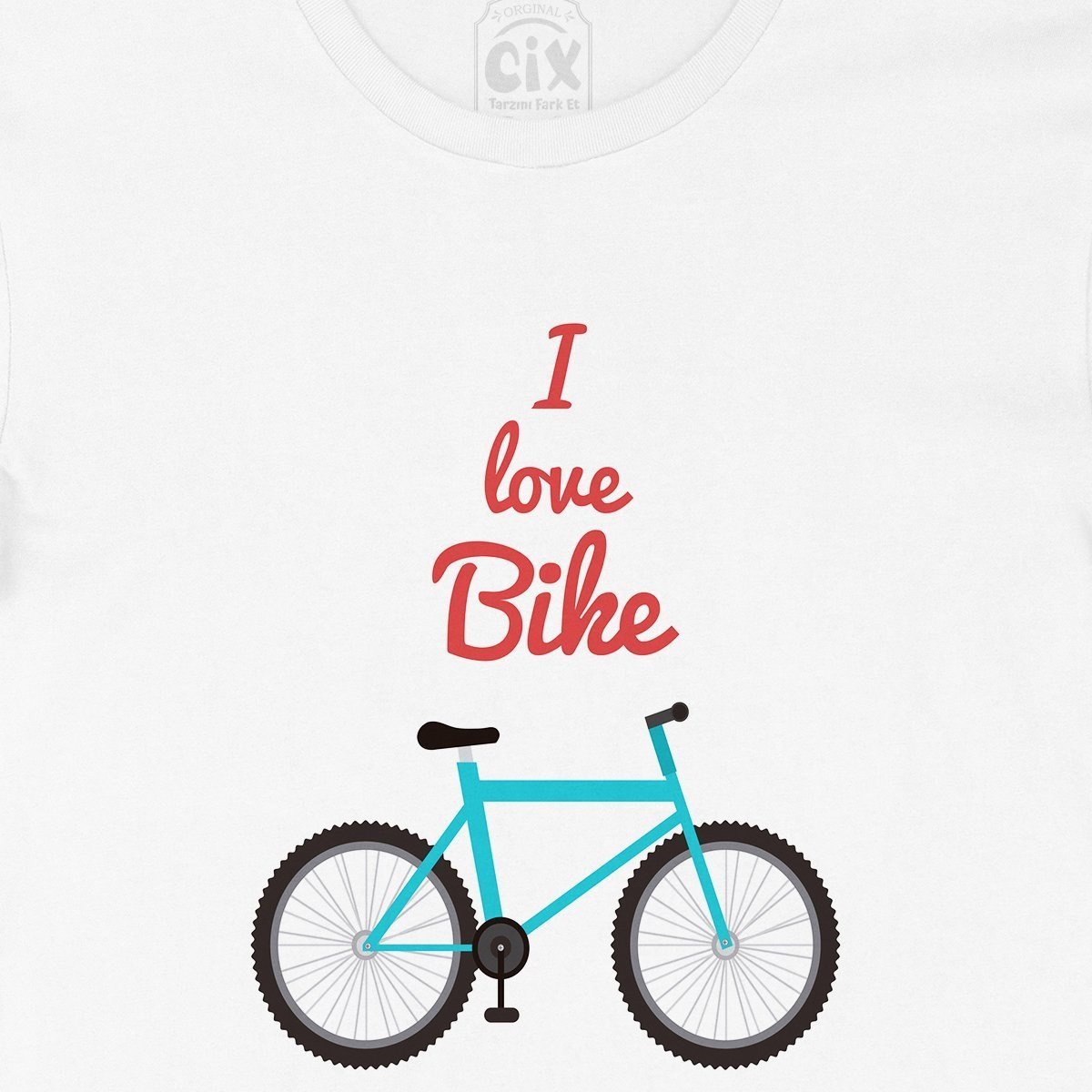 I Love Bike Tişört