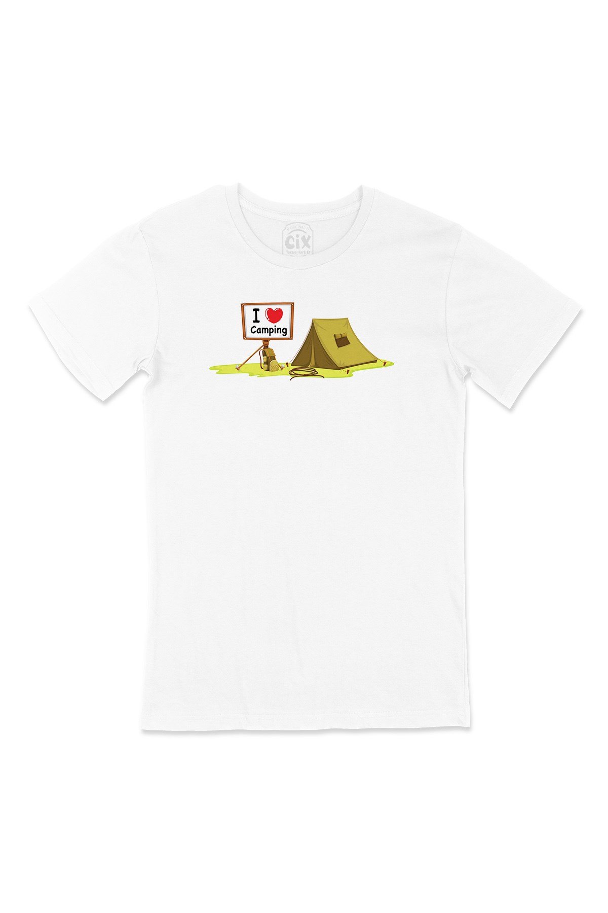I Love Camping Tişört