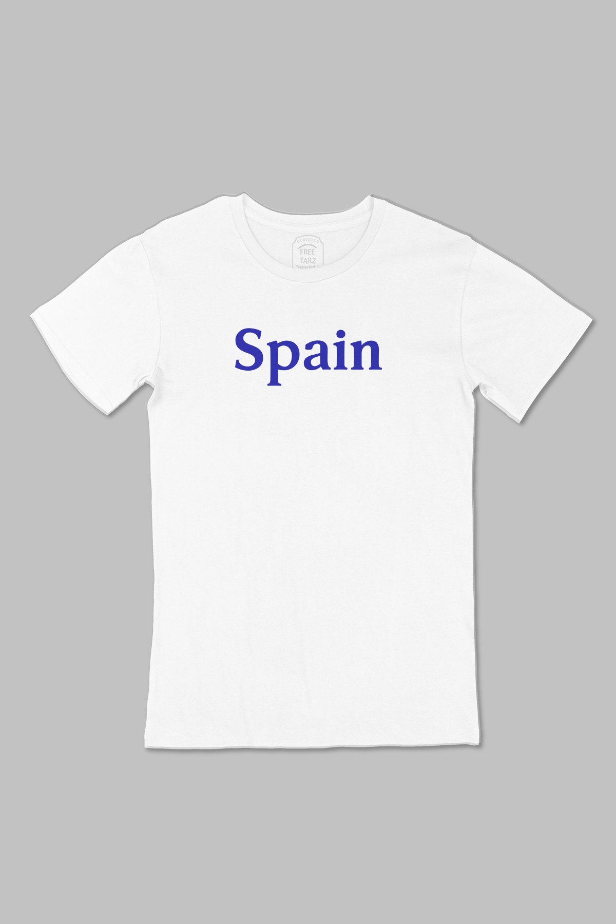 İspanya Spain Büyük Baskılı Beyaz Tişört İspanya Spain Büyük Baskılı Beyaz Tişört - Ücretsiz Kargo