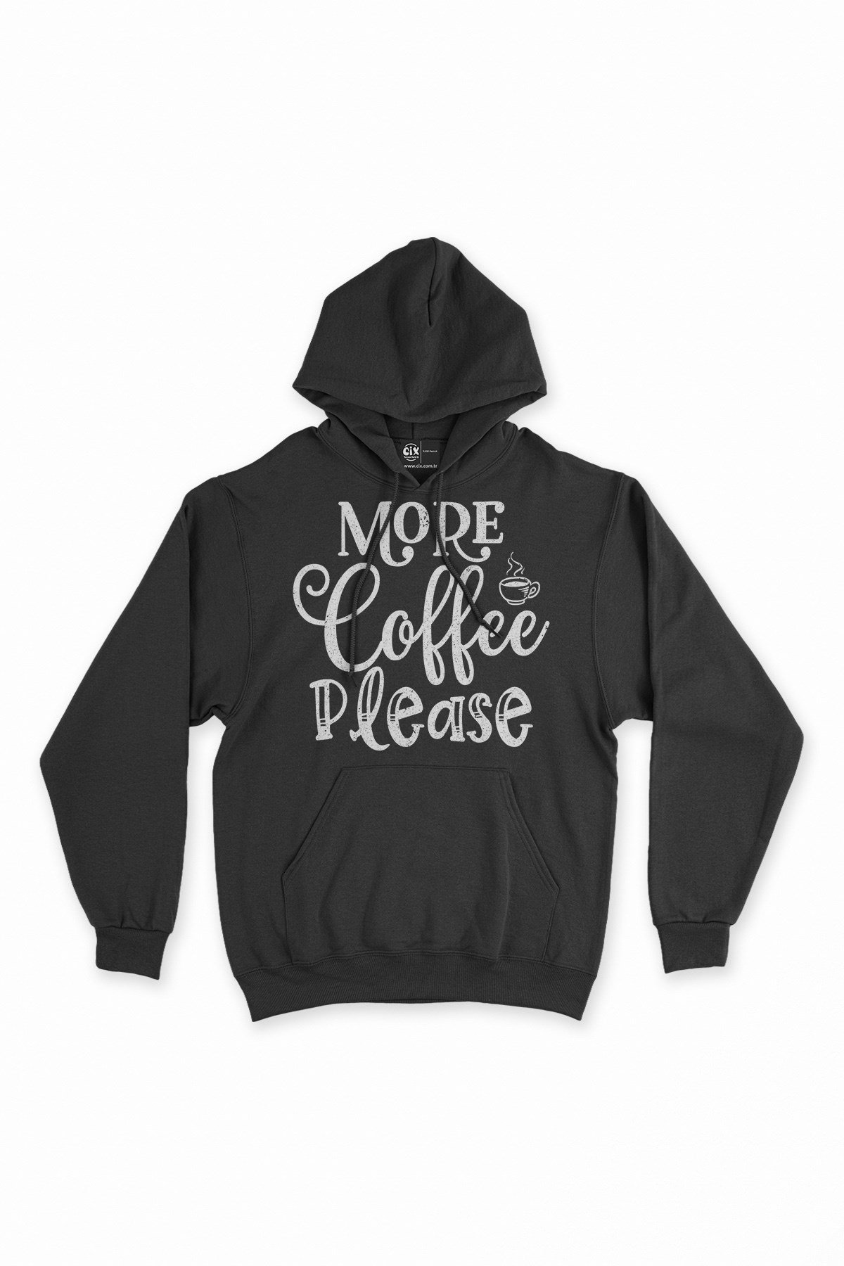 Kahve Tiryakisi Kapşonlu Sweatshirt Hoodie