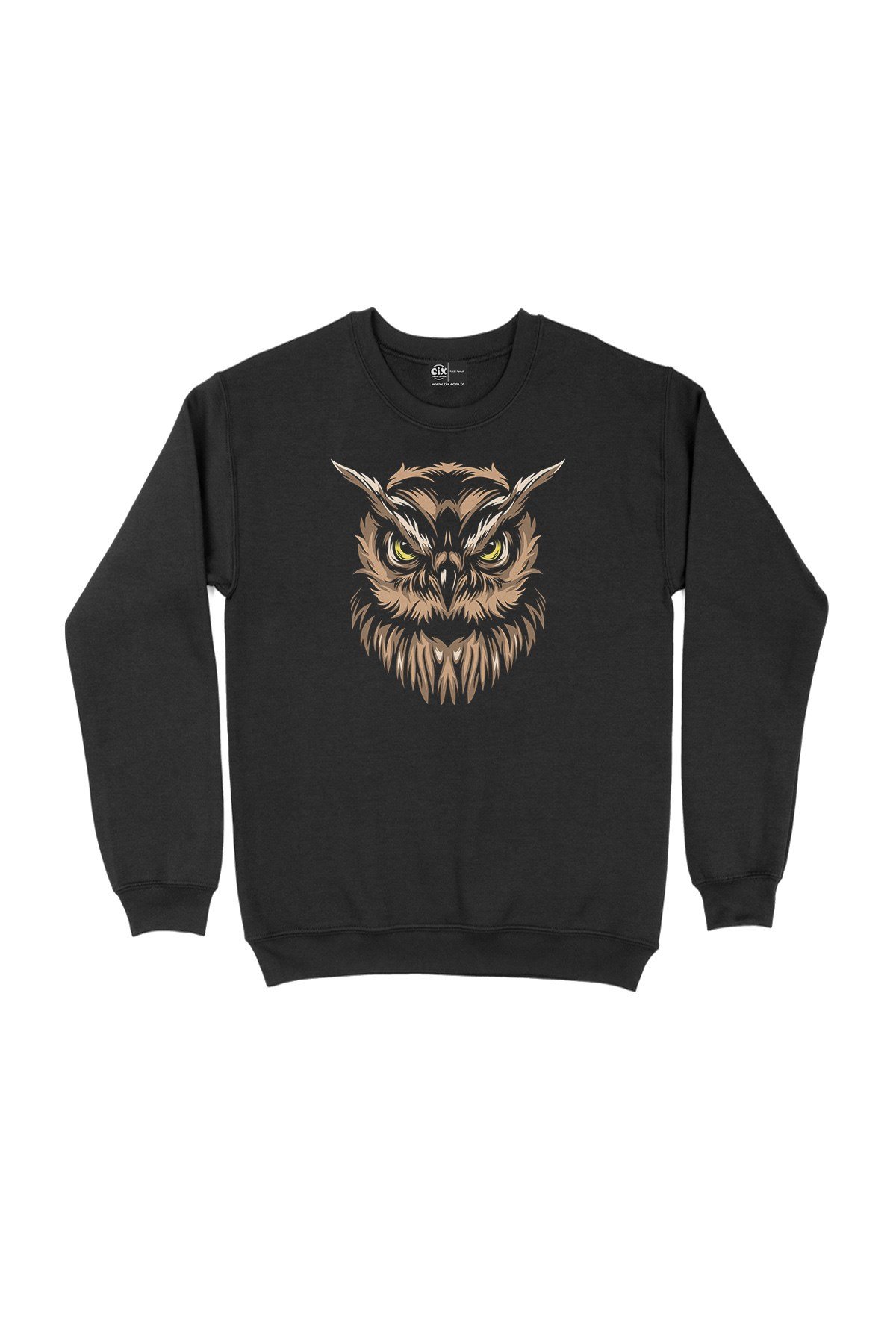 Kızgın Başkuş Siyah Sweatshirt