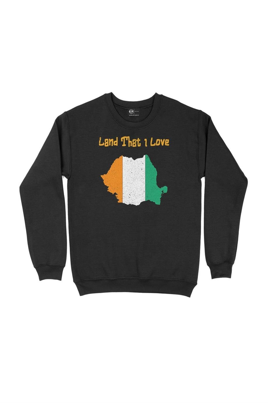 Land That I Love Fildişi Sweatshirt Land That I Love Fildişi Sweatshirt - Ücretsiz Kargo