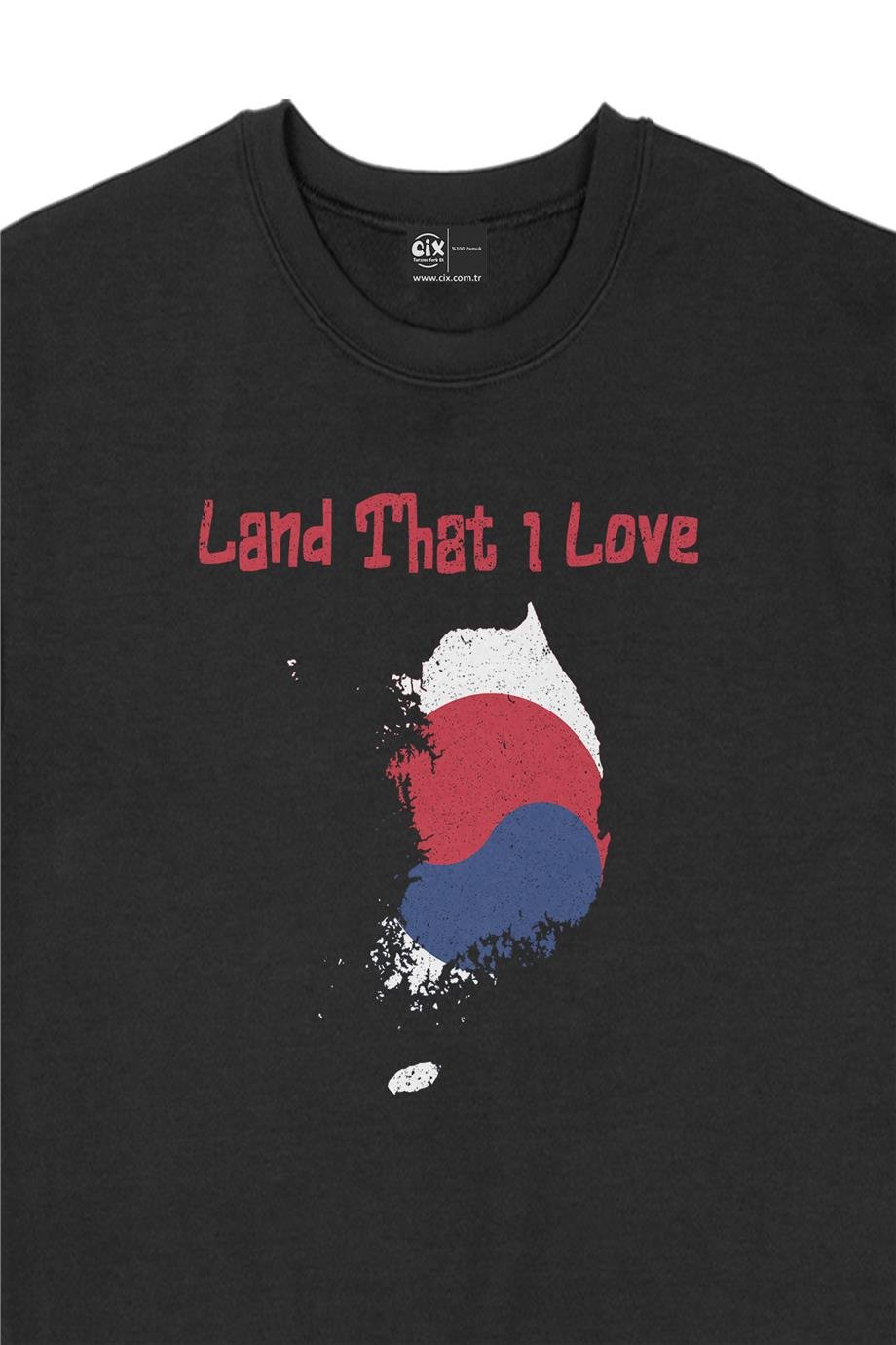 Land That I Love Güney Kore Sweatshirt Land That I Love Güney Kore Sweatshirt - Ücretsiz Kargo