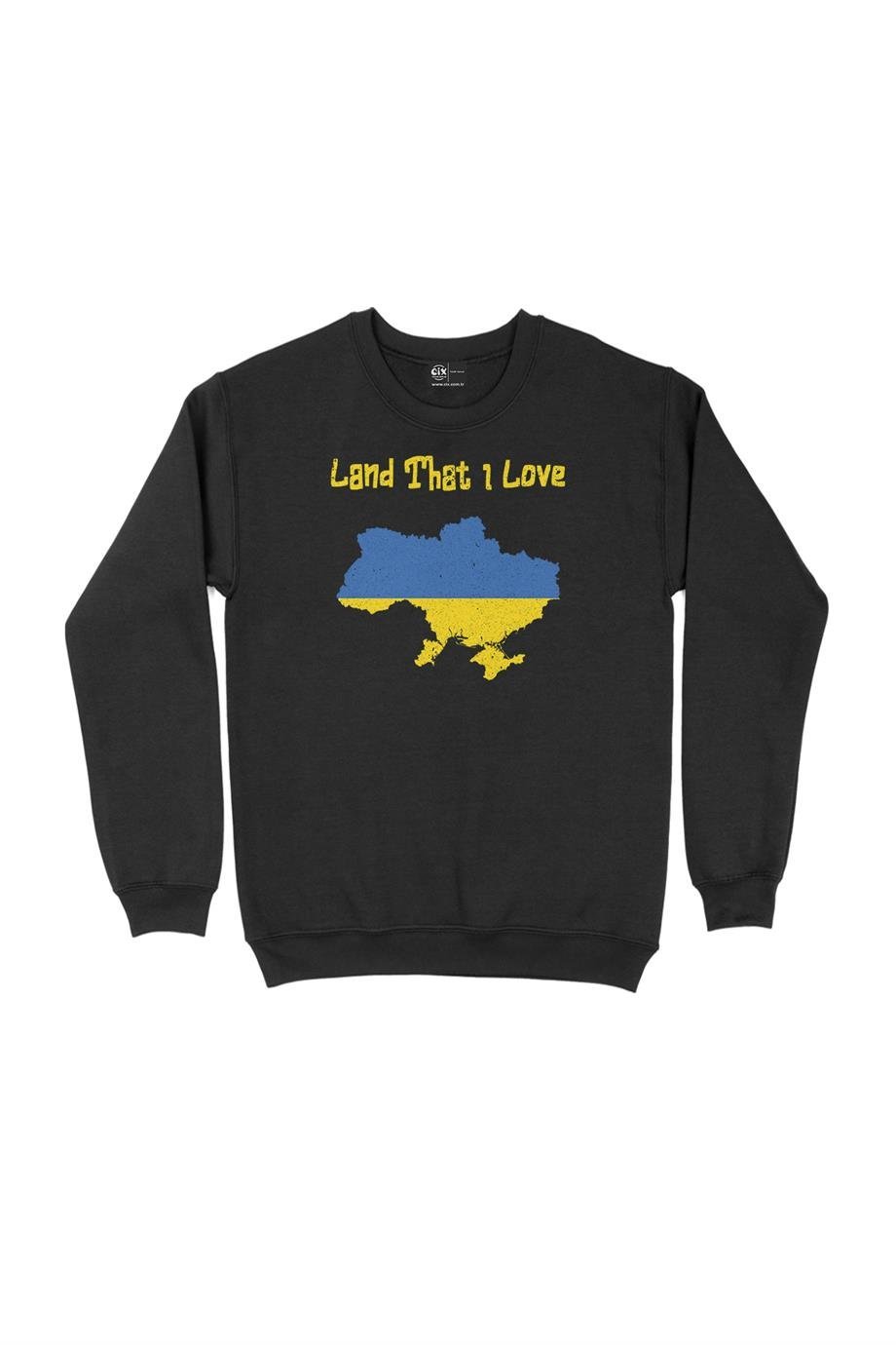Land That I Love Ukrayna Sweatshirt Land That I Love Ukrayna Sweatshirt - Ücretsiz Kargo