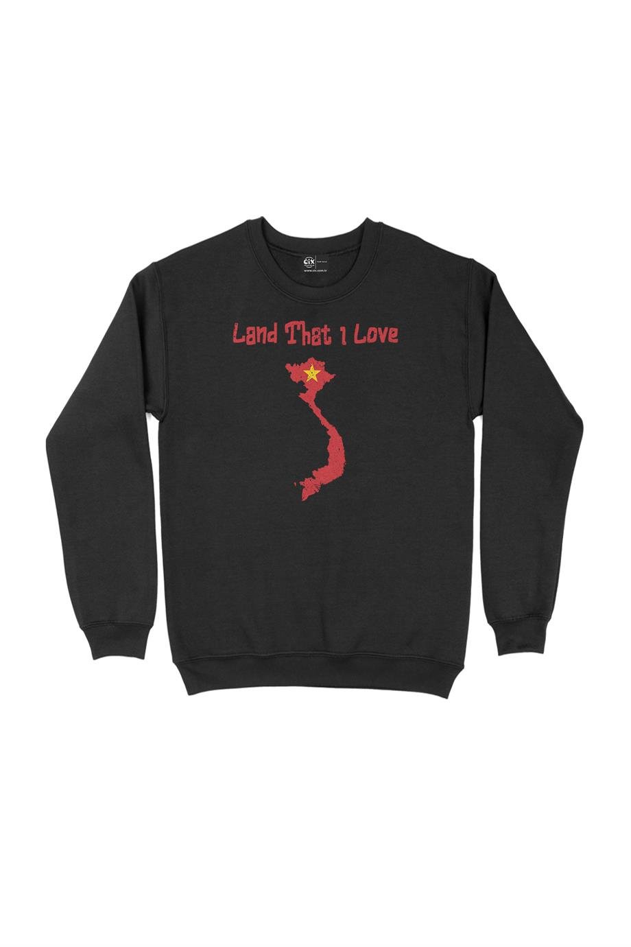 Land That I Love Vietnam Sweatshirt Land That I Love Vietnam Sweatshirt - Ücretsiz Kargo
